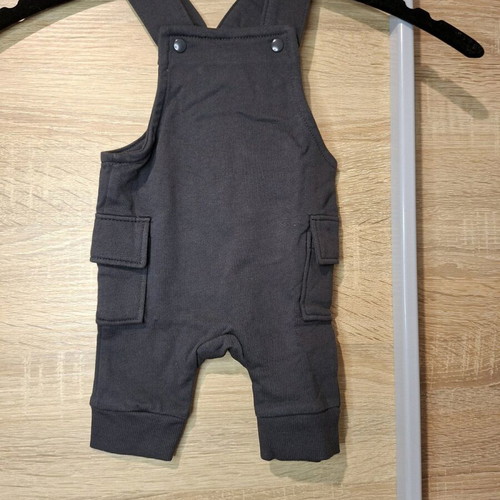 Baby cotton grey salopette H&M new, size 50