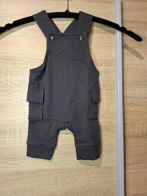 Βρεφική βαμβακερή γκρι σαλοπέτα H&M καινούργια, μέγεθος 50