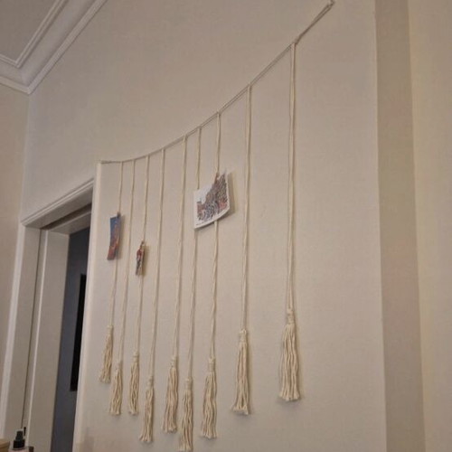 Wall decor for photos and memorabilia with clips new