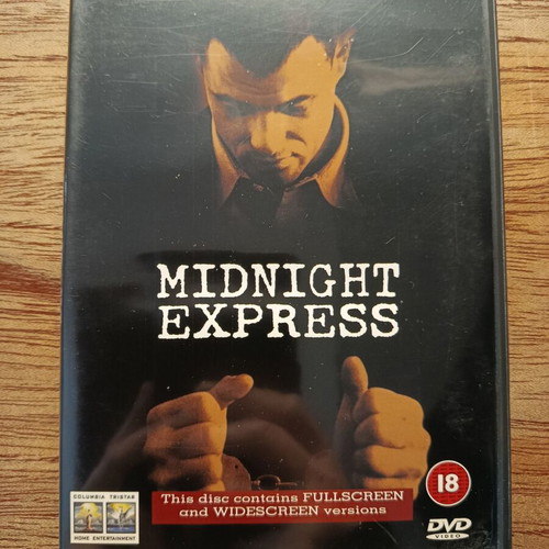 Midnight Express DVD used with Greek subtitles