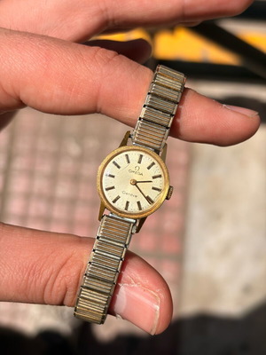 Ρολόι Omega Geneve γυναικείο κουρδιστό μεταχειρισμένο, 20mm