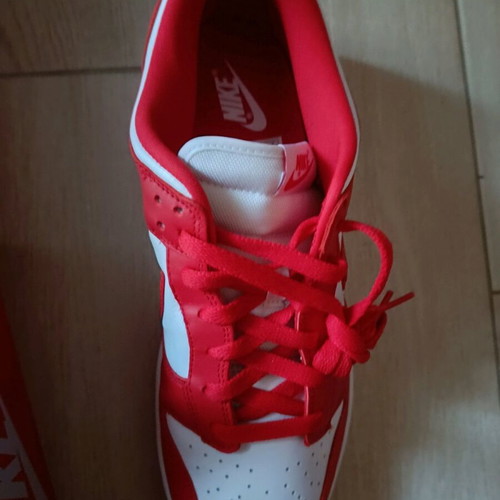 Nike Dunk Low St. John's University new, white and red