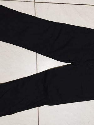 Capri jeans pants used, size Medium, black
