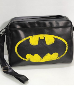 DC Comics Batman Retro Logo Crossbody Bag new, Logoshirt