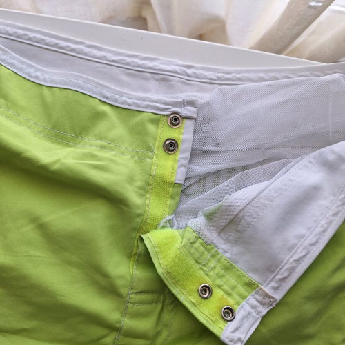 Zara swim shorts large green like new