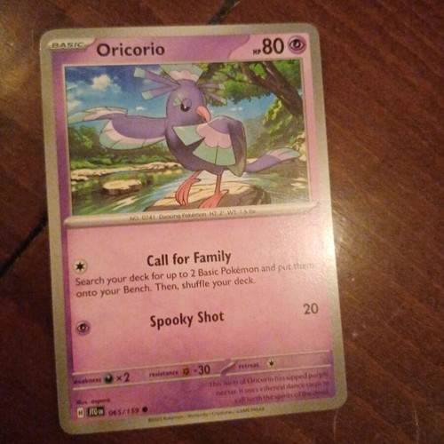 Pokemon card new Oricorio -  1,00 - Vendora.cy