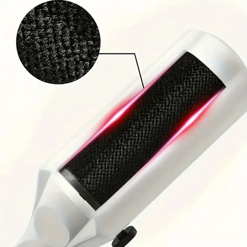 Pet Hair Removal Brush new, with reusable container