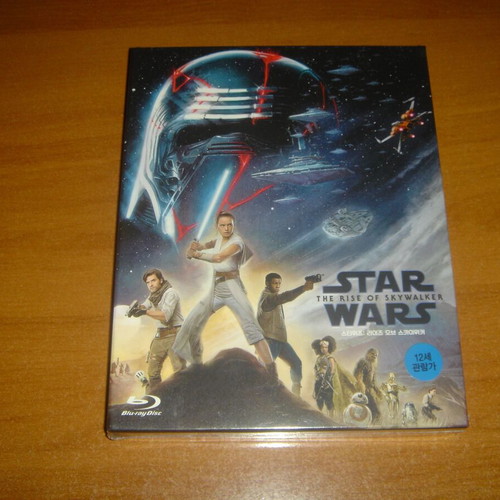 Star Wars Episode IX The Rise of Skywalker Blu-Ray limited edition steelbook Korea