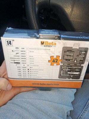 Beta 1/4 Tool Set New in Sturdy Lockable Case