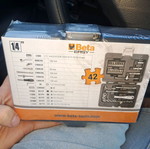 Beta 1/4 Tool Set New in Sturdy Lockable Case