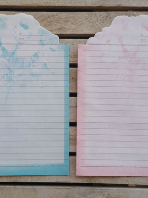 Letter sheets used, pack of 2 pieces