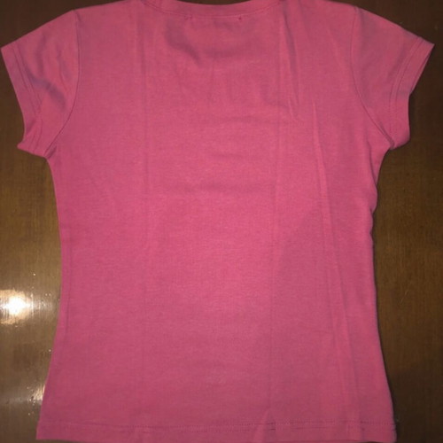 Ativo T-shirt for 10-year-old girls, pink, size 140 cm