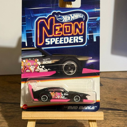 Hot Wheels Mad Manga Neon Speeders new