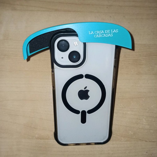 Mobile phone sunshade made of pvc in blue color new