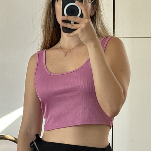 Crop top Pink Woman in excellent condition, size S