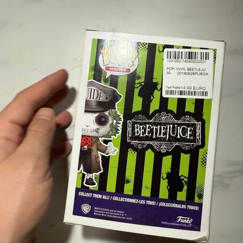 Funko Pop Beetlejuice with Hat new