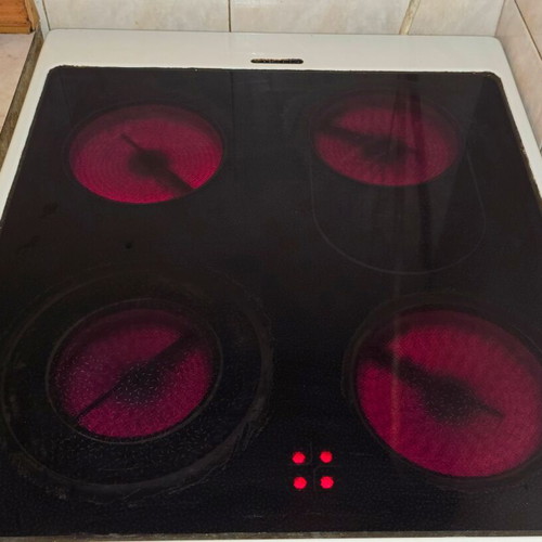 Gorenje cooker with ceramic hob and fan used