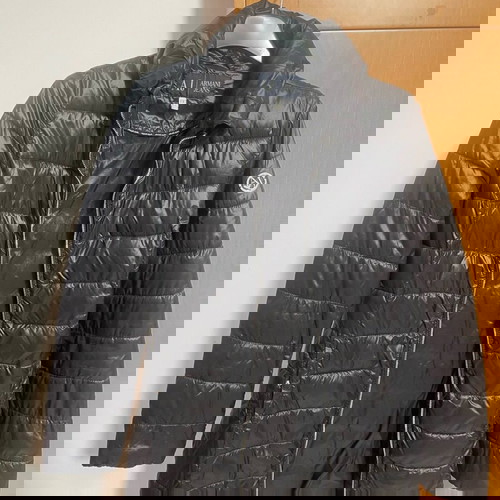 Μπουφάν μακρύ Armani Jeans σαν καινούργιο με ζώνη, φουσκωτό παλτό