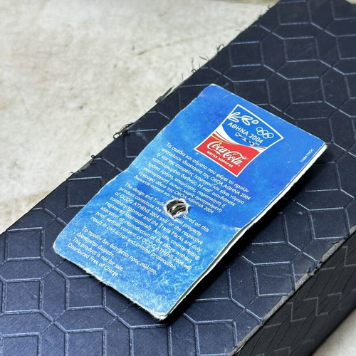 Coca-Cola Athens 2004 Olympic Games Pin used, Zakynthos torch relay