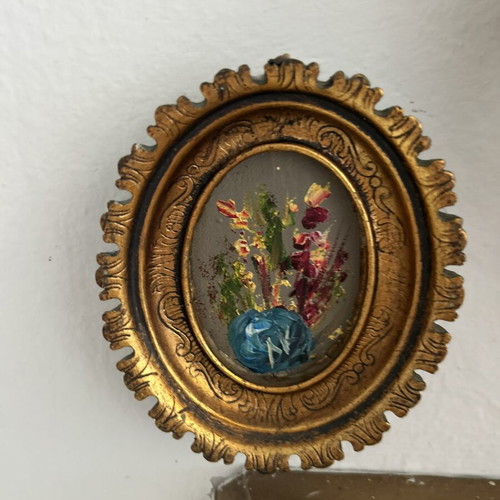 Vintage framed painting like new