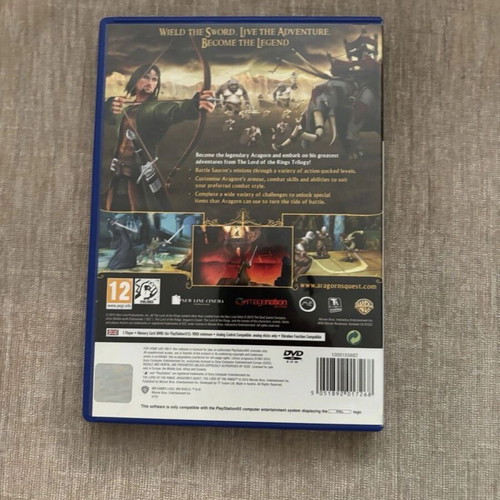The Lord of the Rings Aragorn’s Quest PlayStation 2 game used, action