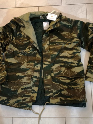 Military jacket camouflage new type ES size XL