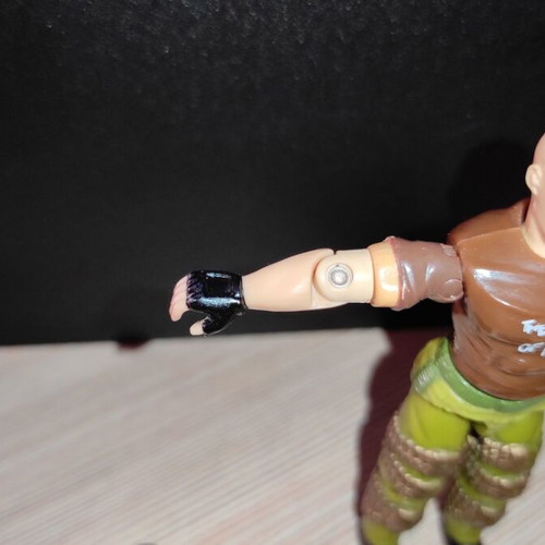G.I.JOE Salvo (v1) 1990 action figure used, complete with equipment