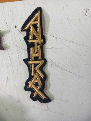 Anthrax 1981 patch new, perfect condition for sewing