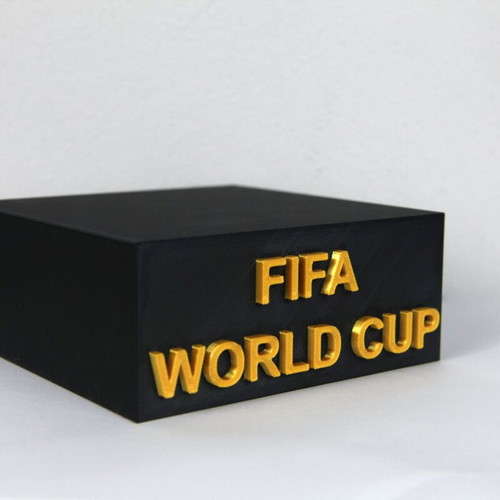 World Cup Trophy Base new, compatible with listed trophy