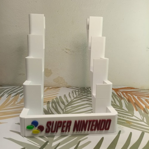 Super Nintendo Cartridge Holder for 5 Cartridges new