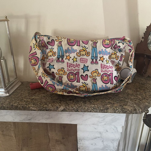 Girls backpack bag used