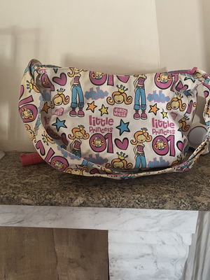 Girls backpack bag used