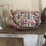 Girls backpack bag used