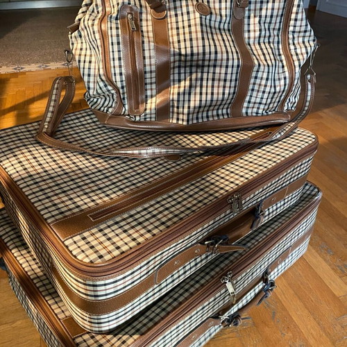 Jaguar Suitcases Made in Italy Set of 3 Like New