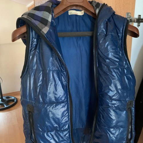 BSB vest used, shiny blue, size S
