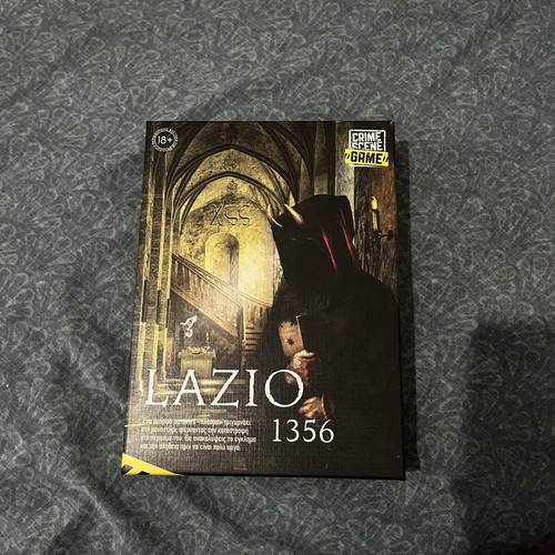 Crime Scene Game Lazio 1356 board game like new