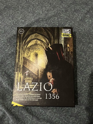 Crime Scene Game Lazio 1356 board game like new