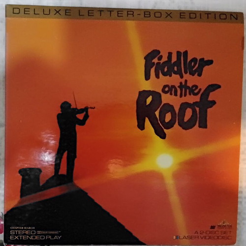 Fiddler on the Roof 1971 LaserDisc like new