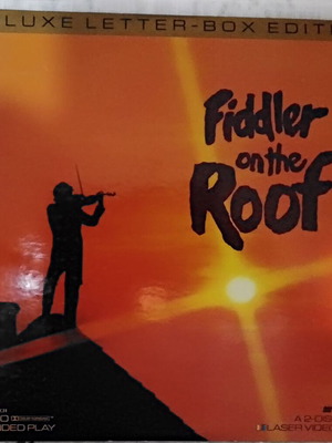 Fiddler on the Roof 1971 LaserDisc like new