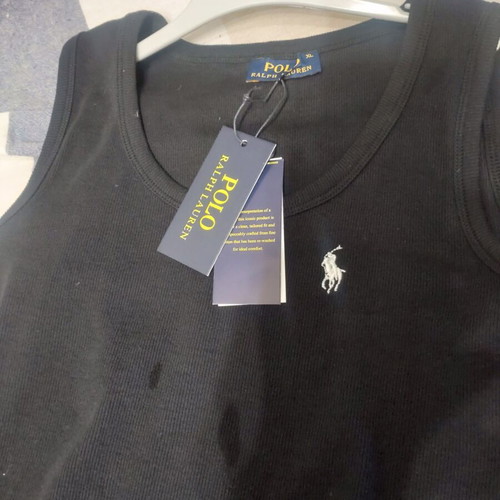 Polo Ralph Lauren black sleeveless top XL