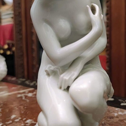 Herend porcelain sculpture like new, signed and numbered, 23 cm