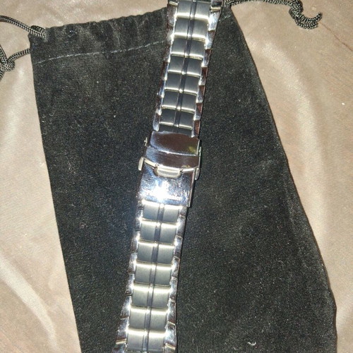 Pierre Lannier Two-Tone Bracelet like new, stainless steel, 22mm