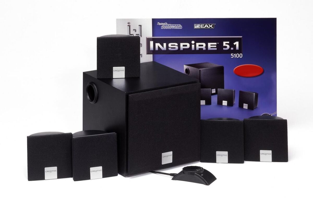 Creative Inspire 5.1 5100 speakers used… - € 50,00 - Vendora.cy