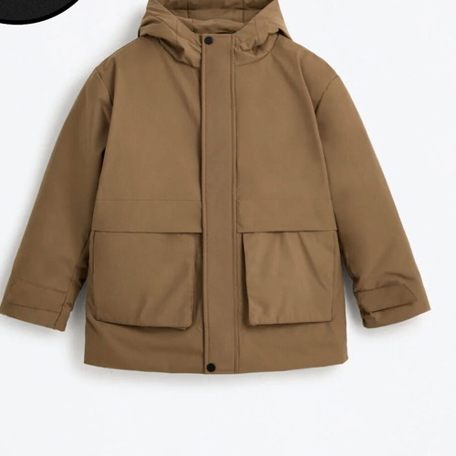 Lefties boys' jacket like new, brown, age 11-12