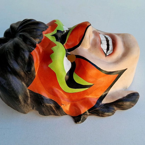 Ultimate Warrior carnival mask new, 80's decade