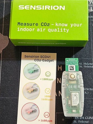 Sensirion SCD4x CO₂ Gadget Sensor Demonstrator new