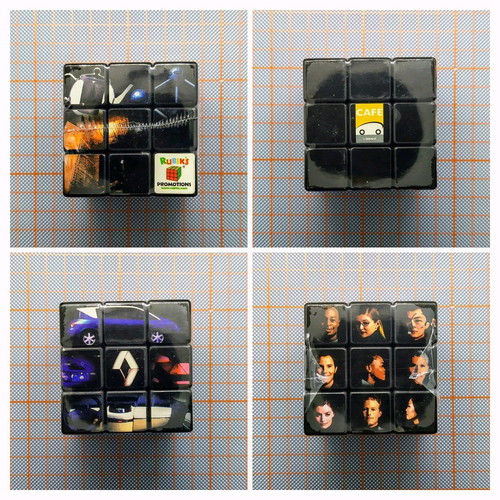 Renault Promotional Vintage Rubik's Cube new, collectible