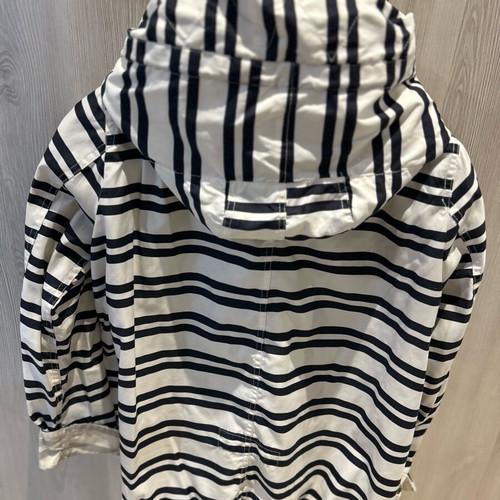 Zara navy blue marinière jacket, medium size