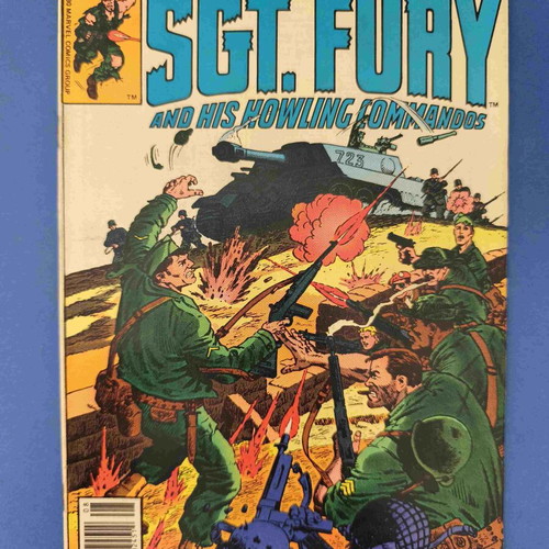 Sgt Fury 159 comic used, English