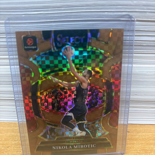 Nikola Mirotic 2025-26 Panini Select EuroLeague Bronze Checker Concourse #92 new